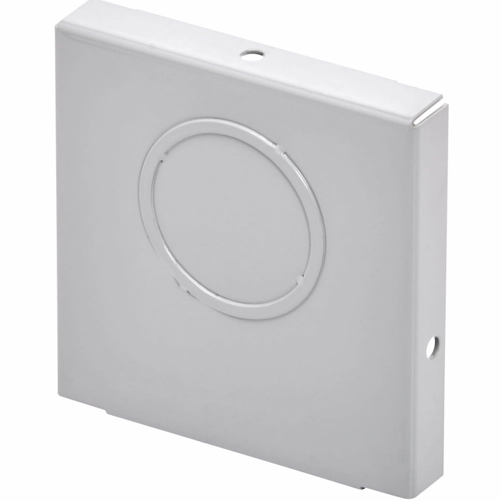 wireway end, No knockout, Wireway end, NEMA 1, Steel, ANSI 61 gray painted finish, 6" X 6"