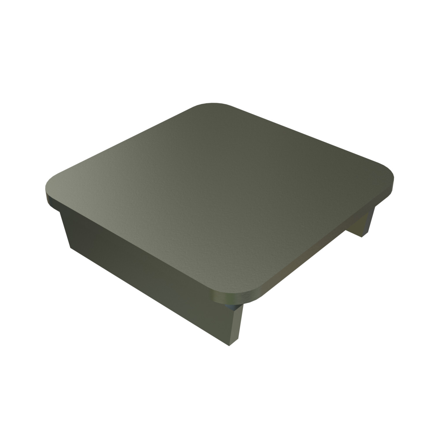 P5580-EG End Cap, For Use With P5500 Channel, Electro-Galvanized