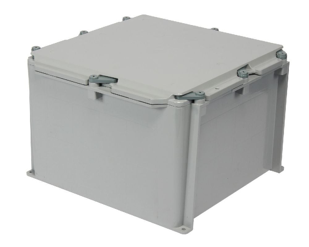 277010 Scepter JBOX Conduit Junction Box, 12 x 12 x 8 in, 1092.9 cu-in Capacity, For Use With Rigid Non Metallic Conduit System, PVC