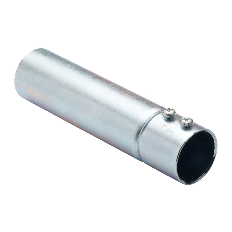 EC-150 Bridgeport Mighty-Move Set Screw Expansion Coupling, 1-1/2 in, For Use With EMT Conduit, Steel, Enamel Painted/Zinc Plated