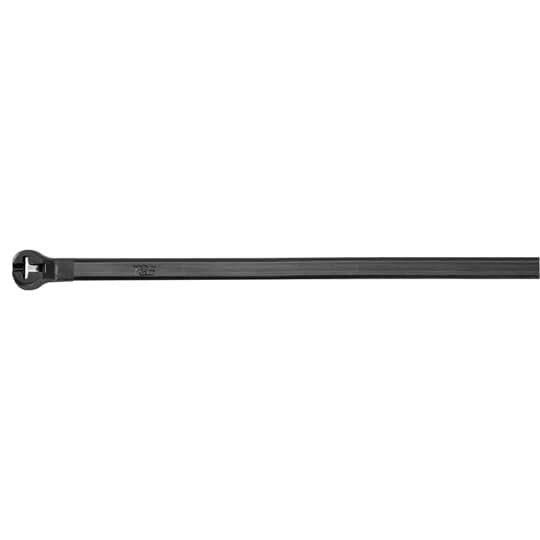 TY24MX-RW Ty-Rap TYMX Standard Cable Tie, 5-1/2 in L x 0.14 in W x 0.052 in THK, Nylon/Polyamide 6.6, Black