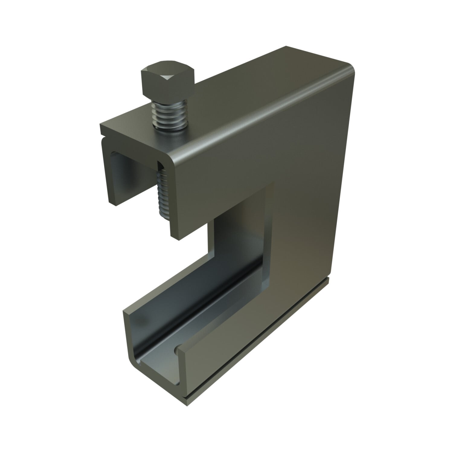 P2403S-EG Beam Clamp, 1-5/8 in Channel, 3/4 to 1-5/8 in THK, 1900 lb Load