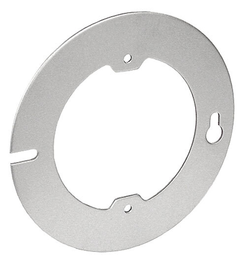 4 in. Round Raised Device Ring, Flat, 2-3/4 in. Center to Center