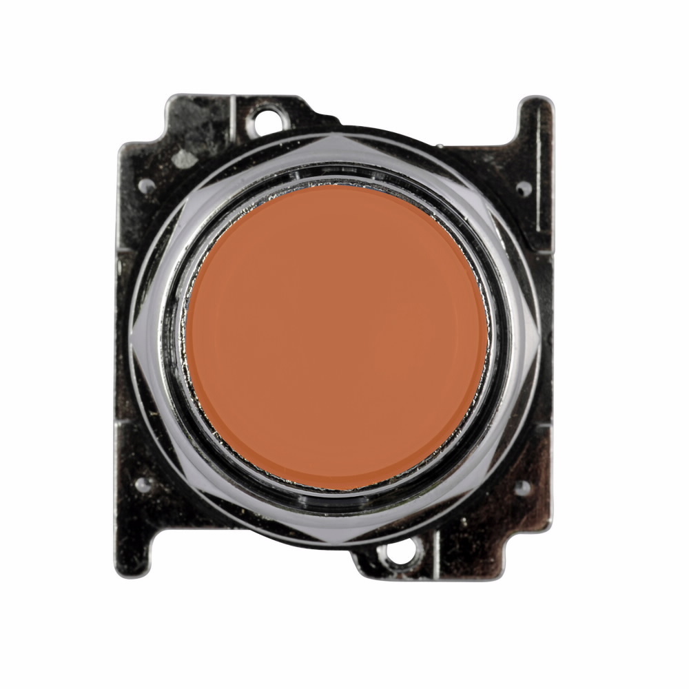 10250T119 Heavy Duty Oil/Watertight Non-illuminated Pushbutton Operator, 30.5 mm, Orange