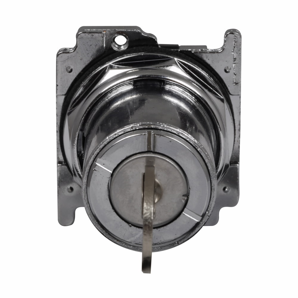 10250T16536 Heavy Duty Watertight/Oiltight Selector Switch Operator, 30.5 mm, Keyed Operator, 3 Positions