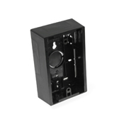42777-1EB 1-Gang Surface Mount Back Box, Black