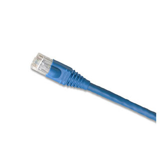 5G460-3L GigaMax UTP Standard Patch Cord, Cat 5e, 24 AWG Stranded Copper Conductor, 8P Modular Non-Keyed Plug Connector, 3 ft L Cord, Blue