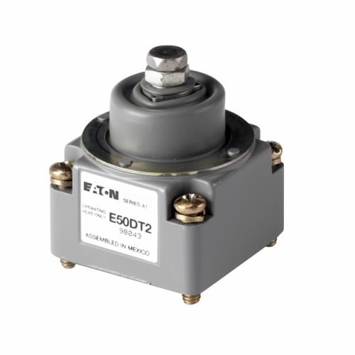 E50DT2 Heavy Duty Plug-In Spring Return Limit Switch Body, For Use With E50 Series Heavy Duty Plug-In Limit Switch, NEMA 1/3/3S/4/4X/6/6P/13/IP67 Enclosure