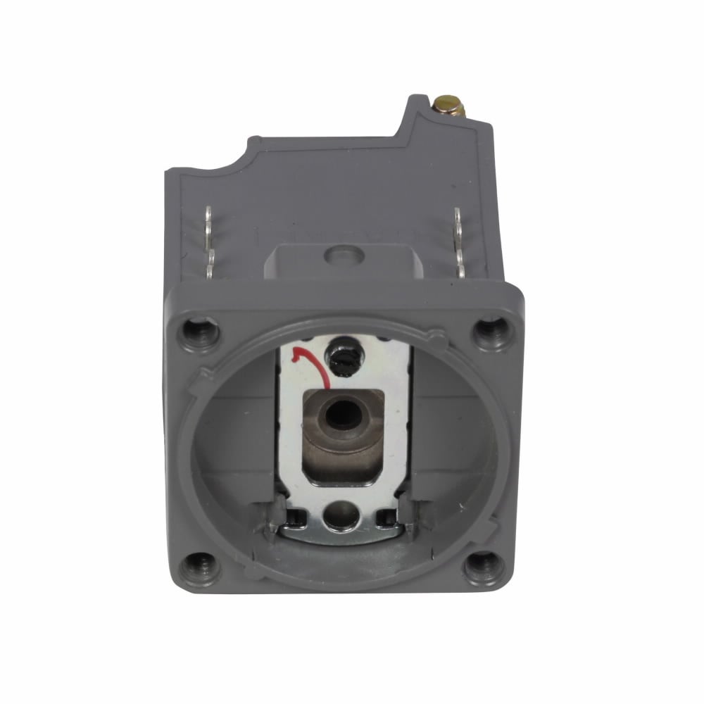 E50SB 2-Pole Heavy Duty Plug-In Limit Switch Body, 2NO-2NC Contact, For Use With E50 Series Heavy Duty Plug-In Limit Switch, 10 A at 12 V AC, 1 A at 125 V DC Contact, NEMA 1/3/3S/4/4X/6/6P/13/IP67 Enclosure