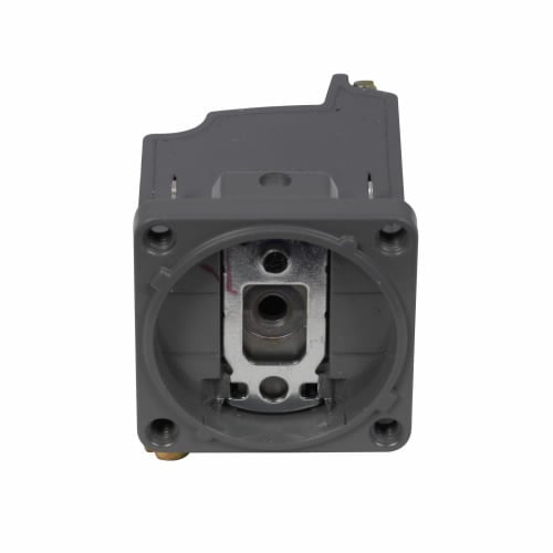 E50SAN 1-Pole Heavy Duty Plug-In Limit Switch Body, 1NO-1NC Contact, For Use With E50 Series Heavy Duty Plug-In Limit Switch, 10 A at 12 V AC, 1 A at 125 V DC Contact, NEMA 1/3/3S/4/4X/6/6P/13/IP67 Enclosure