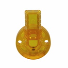 10250T, Lever, 30.5 mm, Heavy-Duty Watertight/Oiltight, Used with Selector switch, illuminated, Yellow actuator, Blank legend