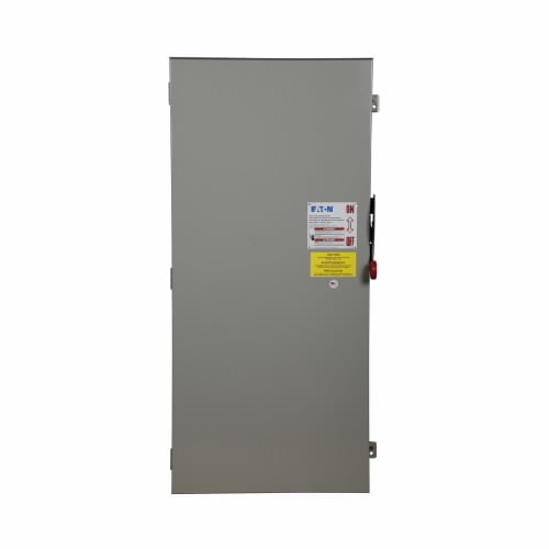 DG326FRK K Series Cartridge Fusible General Duty Safety Switch, 240 V AC, 600 A, 75 hp, 200 hp, 3PST Contact, 3 Poles