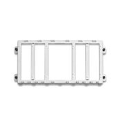 47612-EBK Expansion Bracket With Push-Lock Pins, 6.13 in H x 13.3 in W, Plastic