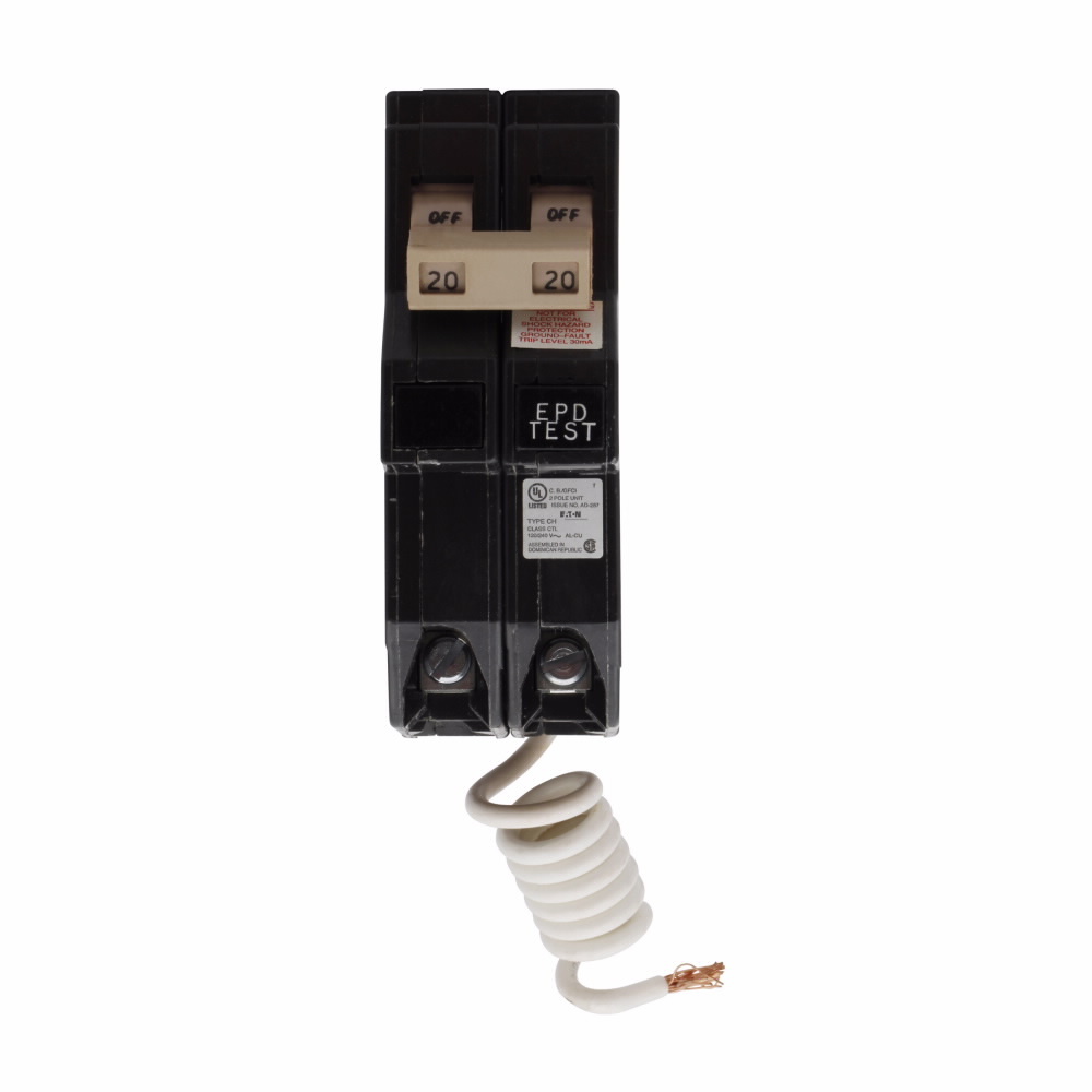 CH250EPD Miniature Circuit Breaker, 50 Amp, 2 Pole, 120/240V