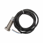 E57 Premium+ Series Tubular Inductive Proximity Sensor, 0.71 dia, Straight, Sensor distance: 8 mm, 250 mA max AC, 2 - Wire AC, NC, 250 mA at 250Vac, 3 Pin Dual Key Micro Connector, 20-250 Vac input, < 3% accuracy, None, Un-shielded