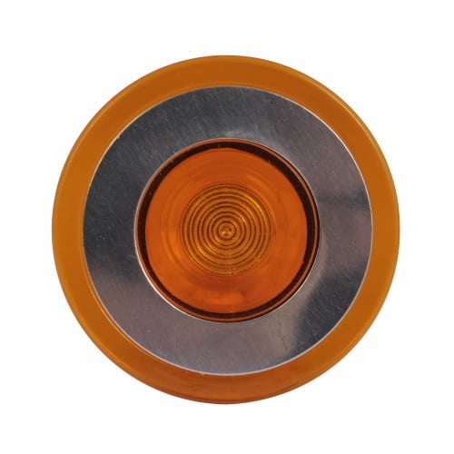 10250TC50 Blank Heavy Duty Oiltight/Watertight Operator Lens, 40 mm, NEMA 1/2/3/3R/4/4X/12/13/IP65 NEMA Rating, Round Shape, Plastic
