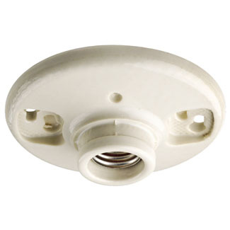 49875-2 1-Piece 1-Circuit Keyless Lampholder, 660 W Lamp, 250 V AC, E26 Lamp