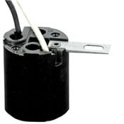 2052-13 Keyless Lampholder, 660 W Lamp, 250 V AC, E26 Lamp