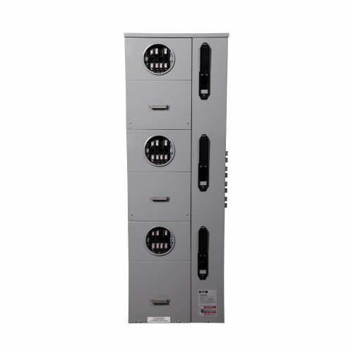 37SS320R 3 Phase, 7 Jaw, Safety Socket, 3 Socket, 200 Amp