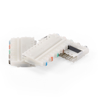 49105-IDC GigaMax Type C-5 Connector Block Clip, For Use With 110-Style Wiring Block and Cat 5e Cable, Plastic