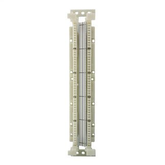 41AW1-50 110-Style Wiring Connecting Block, Cross Connect Block, 50 Pair Count, CAT 5e, Ivory