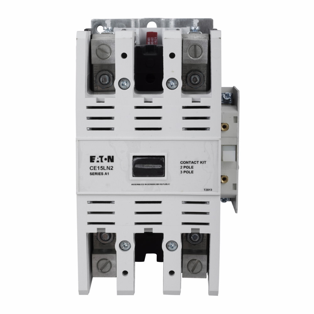CE15LN3A Freedom L-Frame Non-Reversing IEC Contactor With Steel Mounting Plate, 110 V AC at 50 Hz, 120 V AC at 60 Hz V Coil, 85 A, 3NO Contact, 3 Poles