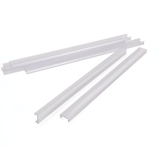 41100-HLD Cross-Connect Label Holder, Snap-In Mount, For Use With 110 Wiring Product, Plastic, Clear