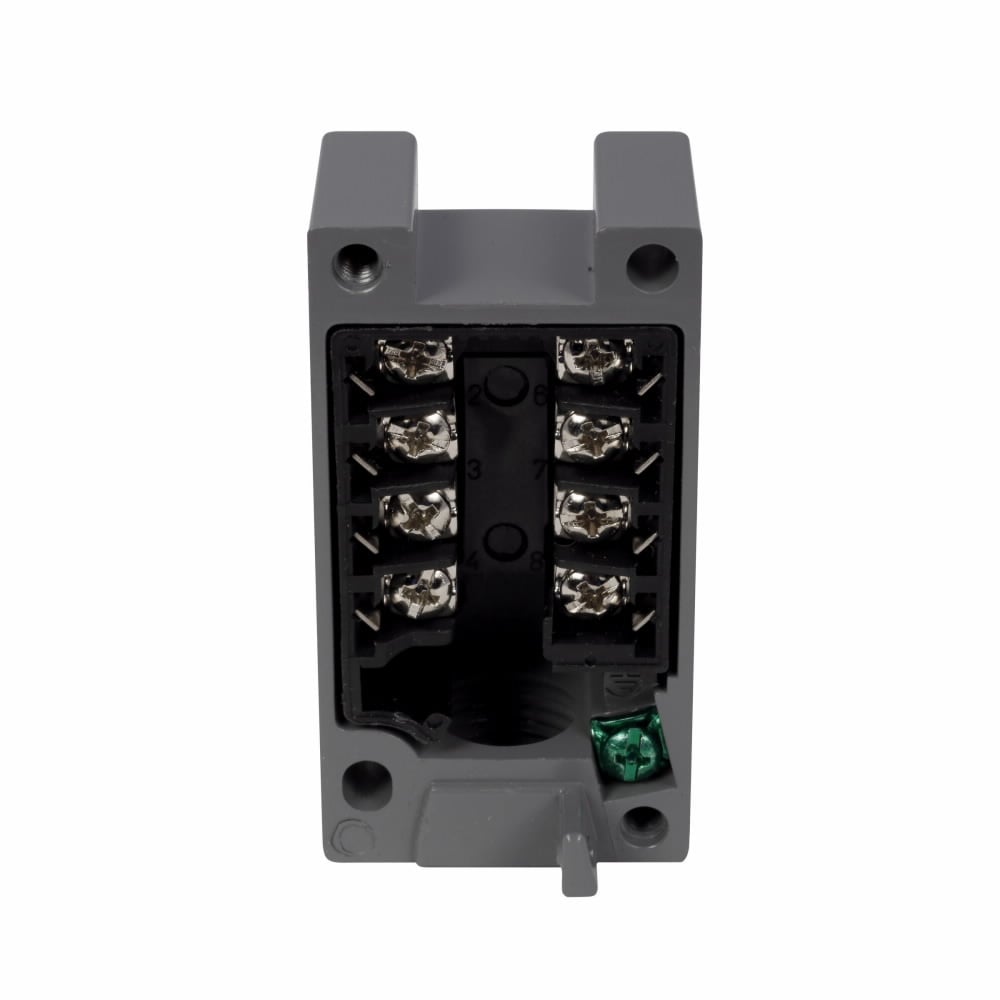 E50RBS 9-Terminal Limit Switch Receptacle, For Use With E50 Series Heavy Duty Plug-In Limit Switch, NEMA 1/3/3S/4/4X/6/6P/13/IP67 Enclosure, Die Cast Zinc