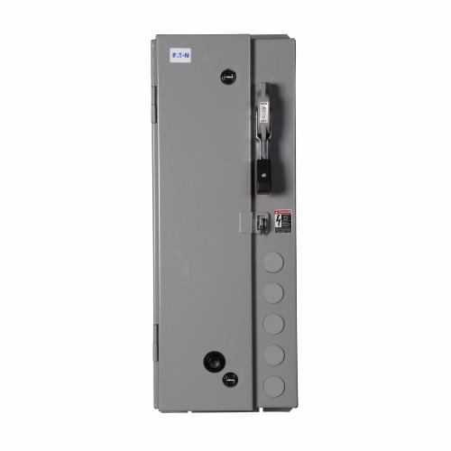ECN1821CAE Freedom Non-Reversing Combination Starter With Control Power Transformer and Hex Nut, 440 V AC at 50 Hz, 480 V AC at 60 Hz Primary, 110 V AC at 50 Hz, 120 V AC at 60 Hz Secondary V Coil, 3 Poles, NEMA 1 Enclosure