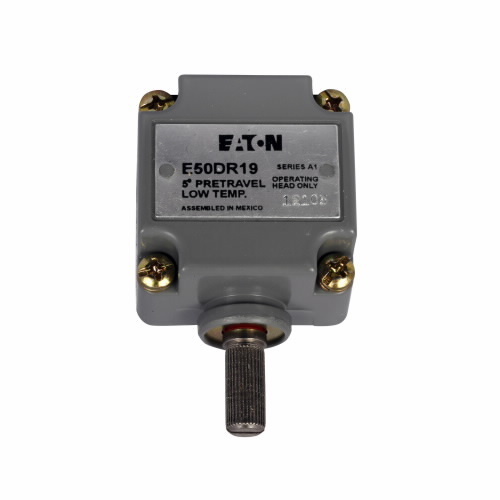 E50DR19 Limit Switch Head, Side Rotary, For Use With E50 Series Heavy Duty Plug-In Limit Switch, NEMA 1/3/3S/4/4X/6/6P/13 NEMA Rating