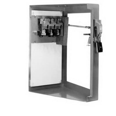 C361SC161R Type C361 Fusible Variable Depth Disconnect Switch and Operating Mechanism, 600 V AC/250 V DC, 30 A, 5 hp, 7-1/2 hp, 15 hp, 20 hp
