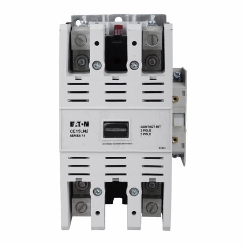 CE15LN3B Freedom L-Frame Non-Reversing IEC Contactor With Steel Mounting Plate, 220 V AC at 50 Hz, 240 V AC at 60 HZ V Coil, 85 A, 3NO Contact, 3 Poles