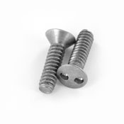 84000-T Spanner Head Tamper Resistant Wallplate Screw, #6-32 x 1/2 in L, For Use With Wallplate, Stainless Steel