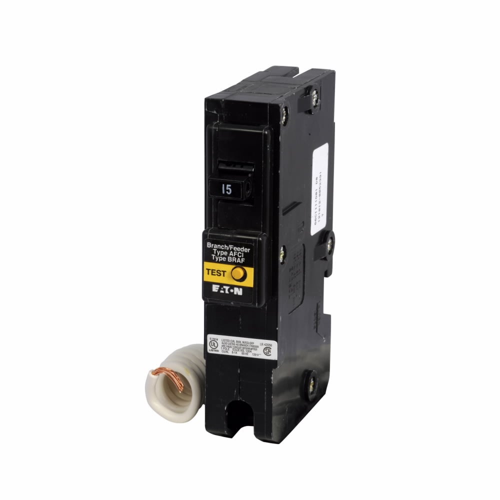 Eaton BR AFCI Circuit Breaker, Type BR 1-Inch Wide FIRE-GUARD AFC ...