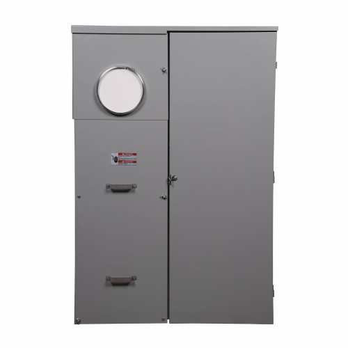 CG403242SH Aluminum, Single Position, House Panel, Type CH Breakers, 400 Amp, Ringed, No Bypass 120/240V, Surface, 32 Spaces, 42 Circuits, NEMA 3R 