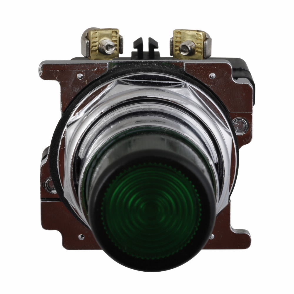 10250T476C43 Heavy Duty Full Voltage Oiltight/Watertight Illuminated Pushbutton Operator, 30.5 mm, Momentary Contact, Amber