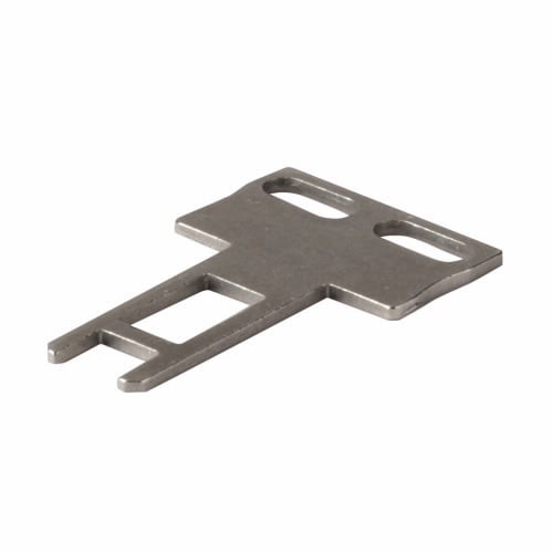 E48KL09 Standard Horizontal Switch Actuator, For Use With E48 Series Mechanical Compact Tongue Switch, Surface Mount, 1.61 in L x 1.18 in W x 0.08 in H