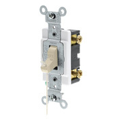 5501-8I Grounding Toggle Switch, 120/277 V AC, 15 A, 1/2, 2 hp Power Rating