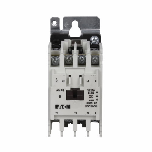 CN15AN2BB Freedom 1/3-Phase Non-Reversing NEMA Contactor, 220/240 V AC V Coil, 9 A, 2 Poles