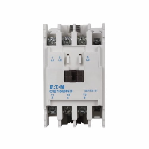 CE15BNS3BB Freedom Non-Reversing IEC Contactor, 220/240 V AC V Coil, 10 A, 1NO Contact, 3 Poles