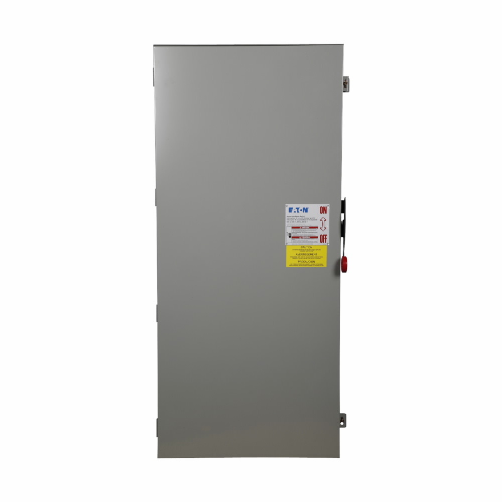 DH367NRK Heavy Duty Fusible Rainproof Single Throw Safety Switch With Neutral, 600 V AC, 800 A, 500 hp, 3PST Contact, 3 Poles