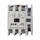 Eaton XT IEC contactor, 18A, 110-120 Vac,  50-60 Hz, 1NO, 18A, Frame D, 55 mm, 50-60 Hz, 1 hp, Side, Three-pole, Non-reversing, No overload relay, Freedom, Contactor