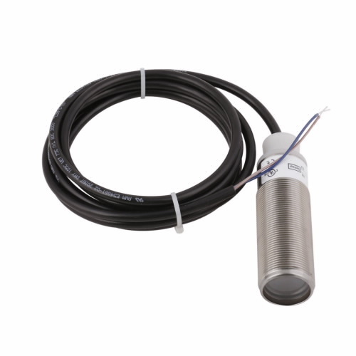 E58-30TS250-HA Straight Harsh Duty Photoelectric Sensor, Tubular Shape, 800 ft, Visible Red Sensing Beam, 3.5 ms Response