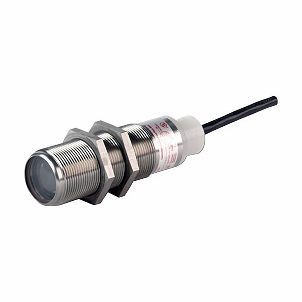 E58-30TS250-GAP-FC E58 Harsh Duty Photoelectric Sensor, Tubular Shape, 800 ft, 10 ms Response