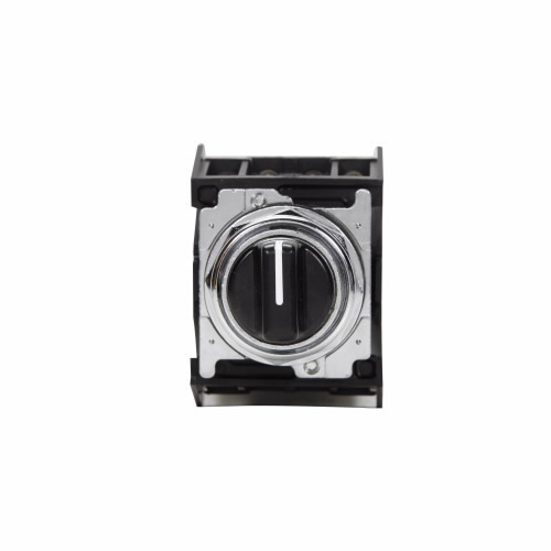 10250T726BK Assembled Heavy Duty Oiltight/Watertight Pushbutton Non-Illuminated Selector Switch, 30.5 mm, 2NO Contact, Knob Operator, Black