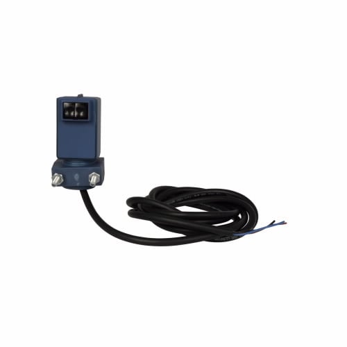 1456A-6513 55 Series Fully Potted Photoelectric Sensor, Rectangle Shape, 15 ft, Red Laser Sensing Beam, 10 ms Response, NPN/VMOS Output