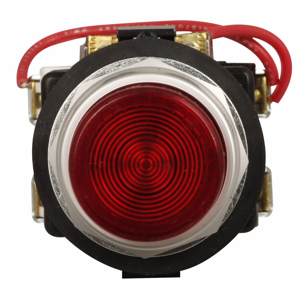 HT8GVGV7 HT800 Full Voltage Illuminated Oil/Watertight Indicating Light, 120 V AC/DC