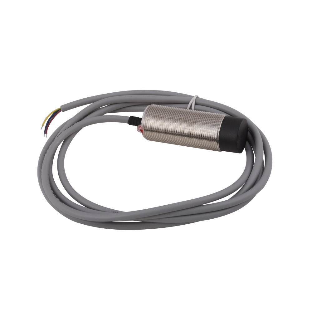 E57-30GU15-A Global 2-Wire Unshielded Proximity Sensor, Inductive, 1NO Contact, 20 to 250 V AC, 25 Hz Switching Speed