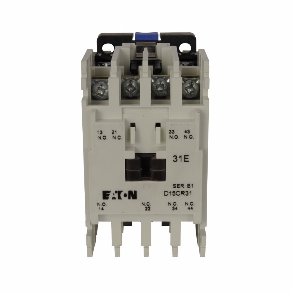 D15CR31AB Freedom Fixed Contact Multi-Pole AC Control Relay, 10 A, 3NO-1NC 3 Form A/1 Form B Contact, 110/120 V AC V Coil