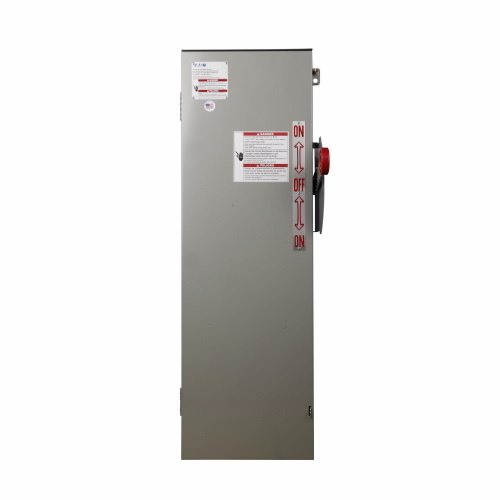 DT322FRK K Series Double Throw Fusible Heavy Duty Rainproof Safety Switch, 240 V AC, 60 A, 10 hp, 15 hp, 3 Form C 3PDT Contact, 3 Poles